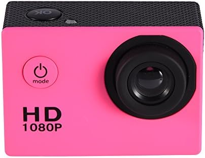 Câmera de esportes de mini DV, 2 polegadas de 1080p HD Câmera de ação LCD Ação Câmera de vídeo de 30m de vídeo com mini -câmeras