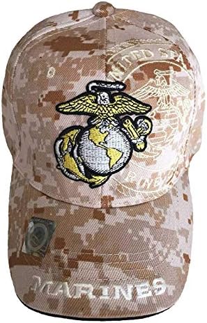 US Marine Corps Official licenciado embeleiro emblema Baseball Cap Hat