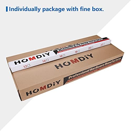 Homdiy Soft Close Draw Slides de 12 polegadas Slides de gaveta pesada 1 pares - lâminas de bola de gaveta de extensão