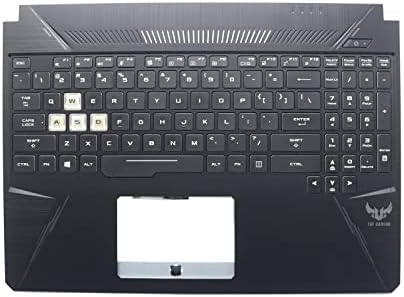 Novo Palmrest for Asus TUF Gaming FX505 FX505D FX86 FX86G CASA UPER com teclado de retroiluminação 13N1-5JA0901 13NR00S1AP0211