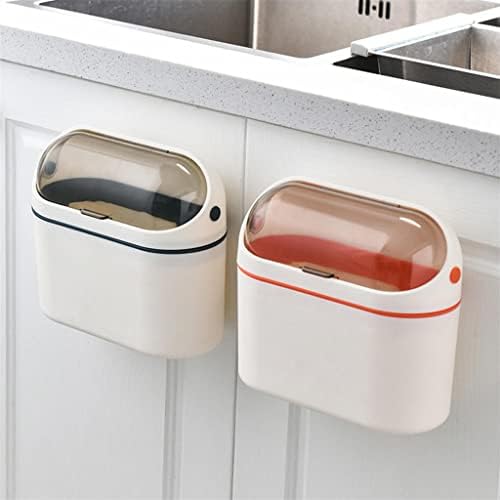 Smljlq mini lixo lata com lid mini cesto de resíduos para lixo de bancada de pequenos escritórios de mesa