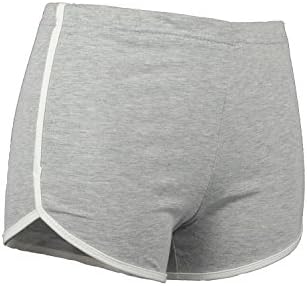 Shorts de golfinho para mulheres elásticas da cintura shorts dança de calça quente e quente de verão correndo shorts