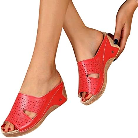 Flippers para mulheres internas e externas do pé aberto verão peep primavera hollow sloge romano chinelos de verão sandálias de
