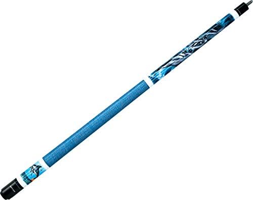 Ação Adventure Adv59 Blue Dolphins Ocean Pool/Billiards Cue Stick