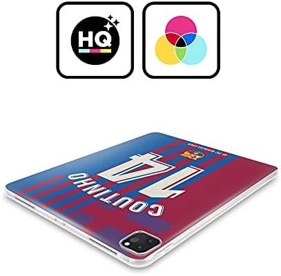 Designs de capa principal licenciados oficialmente FC Barcelona Philippe Coutinho 2021/22 Players Home Kit Grupo 1 Case de gel
