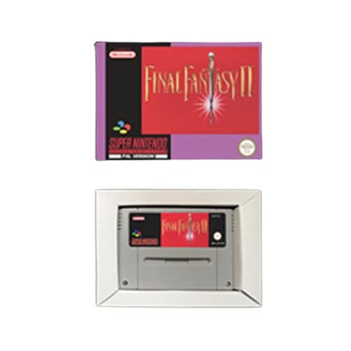 Devone Final Game Fantasy II 2 EUR Versão RPG Game Card Battery Salve com caixa de varejo