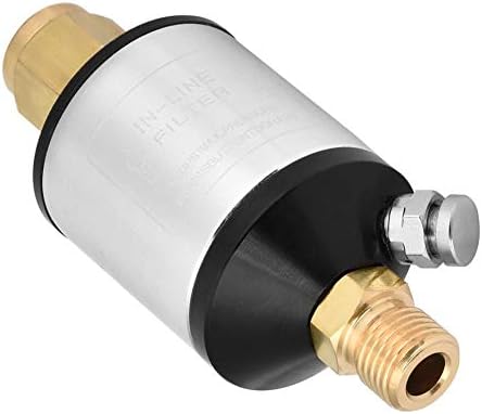 Maxmartt novo filtro da linha de ar do separador de água de óleo para ferramentas de ar de pulverização 1/4 de entrada