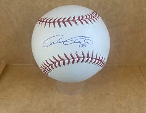 Adam Everett Twins/Astros/Tigers assinou Auto M.L Baseball JSA AH66066