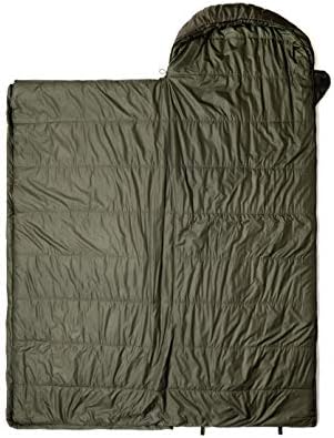 Snugpak Basecamp Ops Nautilus Quilt Saco de zíper à mão esquerda, azeitona