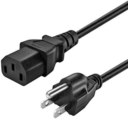 Parthcksi 5ft Premium 3Prong Adaptador Cabo Power Cable Lweet para Xbox 360 ps3 PlayStation 3