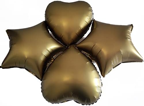 Balões de látex de confete de ouro definir
