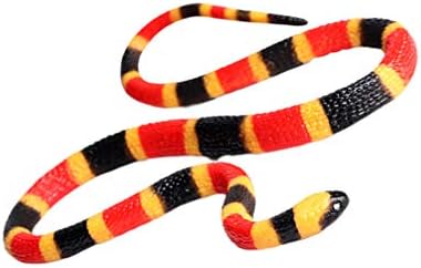 Wakauto Party Favors Favors Snake Model Jungle Animal Ação Figuras