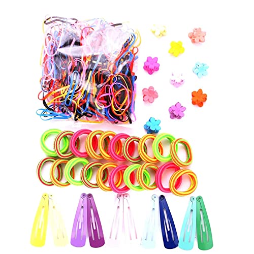 Clipes de cabelo para meninas, conjunto de acessórios para cabeceira de cocar de colorido Candy, presentes de aniversário para crianças