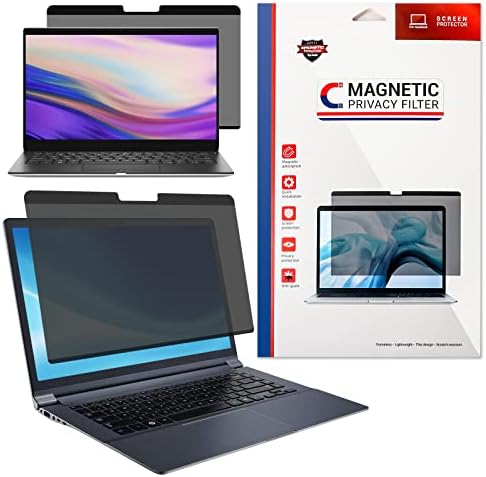 Lama filtro de tela de privacidade magnética de 13 polegadas para MacBook Air 13 & MacBook Pro 13, protetor de tela de privacidade de laptop com proteção de privacidade e luz anti-azul e anti-Glare e anti-UV