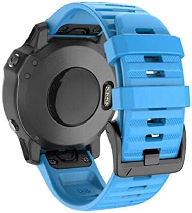 XJIM Silicone Redunda rápida banda de relógio para Garmin Fenix ​​7x 7 7s Assista EasyFit Wrist Band Strap para Fenix ​​6 Pro Watch 26 22mm Strap
