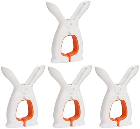 Cabilock 20 PCs Rabbit Ear Quilt Fixação Clipes Campa CLIPS CLAMPS à prova de vento Folha de quadra Fixadores Roupas