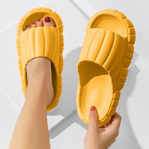 Flippers para mulheres em casa e ar livre cor banheiro plana Home Men Solid Bottom Flip Flip Sandals Sandals Plataforma Hotel