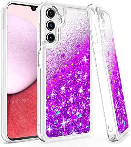 Cases para o Galaxy A14 5G Caixa de telefone Glitter Liquid, Samsung Galaxy A14 5G CASE CASA e Sparce