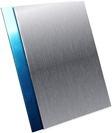 Folha de placa de alumínio Zeroobegin, alumínio puro, para maquinabilidade e soldabilidade da parte de maquinaria DIY, largura 500mm