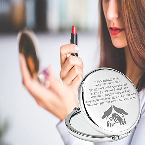 Lywjyb BirdGot Midwife Cosmetic Makeup Mirror Doula Gift Nurse Gift Agradece