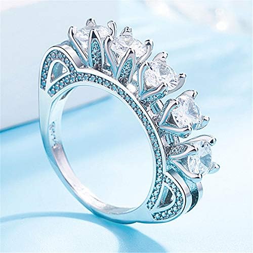 2023 Nova personalidade de moda incrustada Jóias de noivado de zircão jóias do anel feminino Anel feminino Anel de