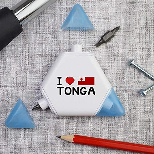Azeeda 'I Love Tonga' Compact DIY Multi Tool