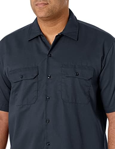 Camisa de trabalho de manga curta masculina de Dickies
