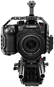 Kit de acessórios unificados de câmera de madeira compatível com Panasonic Lumix GH6, pacote de suporte profissional