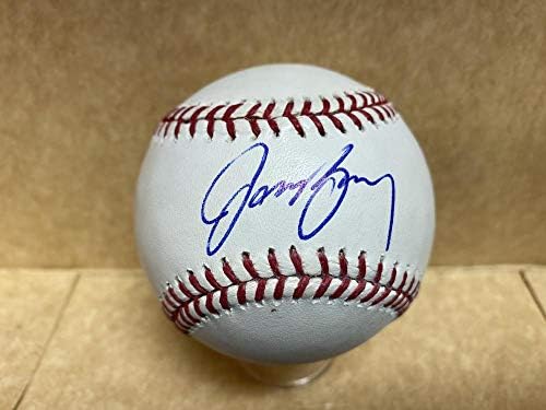 Jason Bay Pirates/Mets assinou autografado M.L. Beisebol com coa