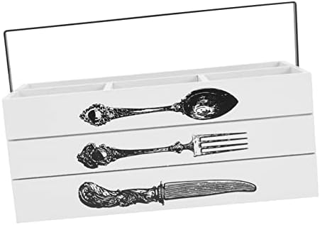 Alipis Tableware Armazenamento de talheres de armazenamento para gaveta Suporte de utensílio de utensílio de madeira Cutrenqueia