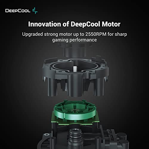 Deepcool Castle 240Ex Cooler líquido de 240 mm de câmara dupla 2550rpm Aura Sync RGB AIO Cooler 280W Tech anti-Leak Tech com fãs de