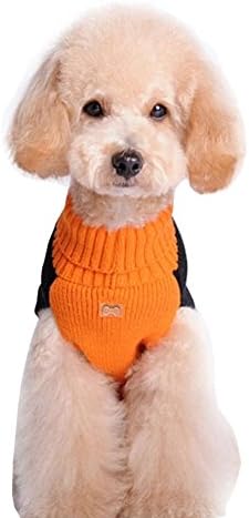 Roupas de animais de estimação de Bobibi O suéter de cachorro de pó de halloween, malhas de cachorro, vestuário para cães, moletom de estimação