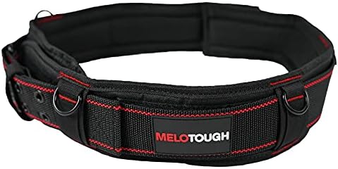 MELOTOUGH 1 CINTEIRA DE FOOL PACK com anel D e fivela de rolo de metal duplo durável forte, cintura ajustável +
