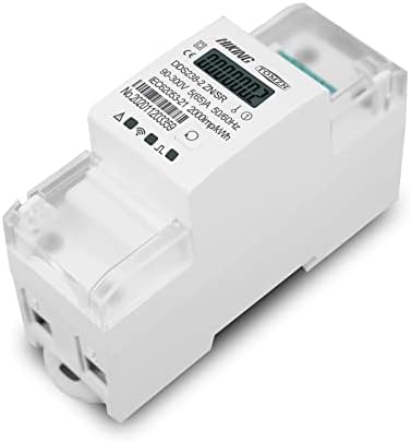 Controle remoto de fase liga/desliga por RS485 65A Multi Função DIN METURO DE ENERGIA DA RAIL 90-300V KWH MODBUS-RUT METRO DE HORA