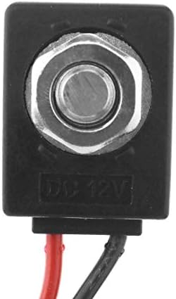 Cante F Ltd Válvula de ar solenóide elétrica 12V DC 14 polegadas NPT 2way Normalmente fechado alumínio pneumático fechado