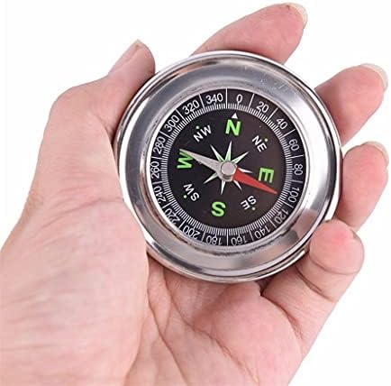 TJLSS metal aço inoxidável Compass portátil estudante de esportes ao ar livre 60mm ， caminhada ao ar livre