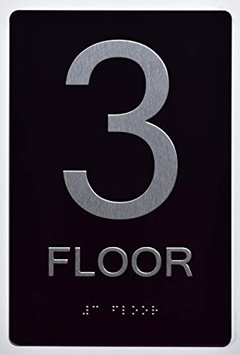 Número do piso Sinal -3rd Piso Sinalize a linha de sensação