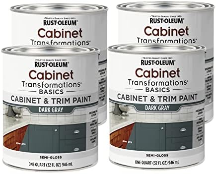 Rust-Oleum 372007 Transformações básicas do Cabinete e Trinto, Quart, Puro branco