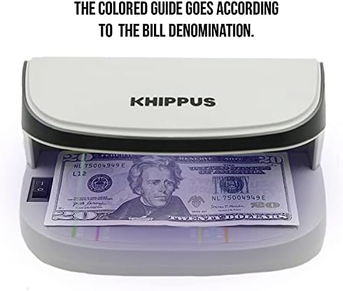 Khippus K410 Detector de lei falsificado + Khippus Pro-4700 Dinheiro Contador de Máquinas de Máquina de Máquina Contagem