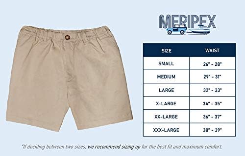 Meripex Apparel Men 5,5 Useam Shorts de cintura elástica