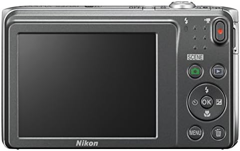 Câmera digital Nikon Coolpix S3700 com zoom óptico 8x e Wi-Fi embutido