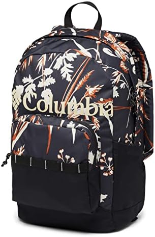Columbia Unissex Zigzag 22L Backpack, Black Fallgrass/Black, Tamanho único