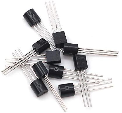 Pacote de componentes eletrônicos de Dollatek - diodos LED, 30 resistores de valores, pacote de capacitores eletrolíticos, capacitores de cerâmica, diodos comuns, transistor comum