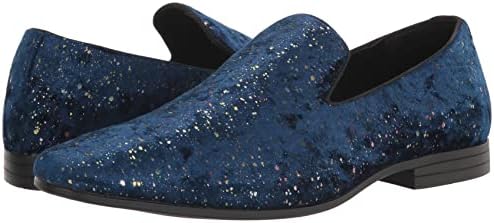 Stacy Adams Glitter estelar masculino Slip em lã, Marinha, 10