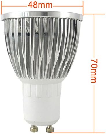 Lâmpada LED de LED 6, MR16 GU10 LED LUZ, BULS DE SPOÇÃO DE 5W PARA ILUMINAÇÃO RESPONDIDADE ALTULAÇÃO RESPONDIDADA, 110V, 2700K WAX WHOT, não minimizível, ângulo de feixe de 60 graus, lâmpadas de halogênio de 50W equivalentes equivalentes