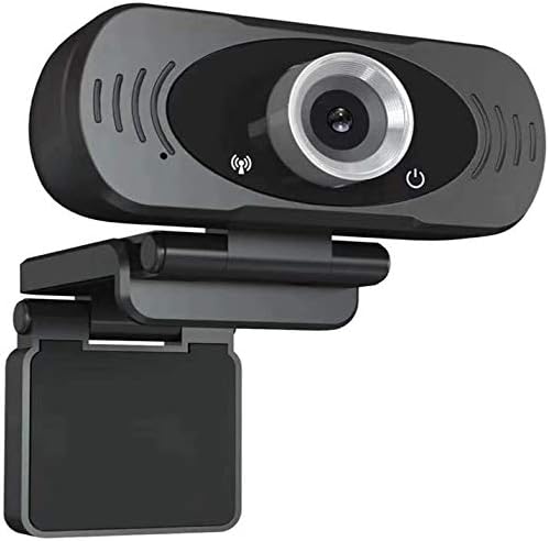 N /A Webcam 1080p Full HD Câmera de computador com microfone, 5 milhões de pixels, gravação de vídeo, conferência da webcam