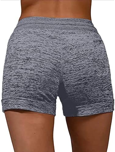 Miashui shorts de couro feminino Moda feminina secagem rápida shorts esportivos casuais Dia da independência do