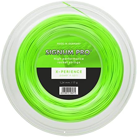 SIGNUM PRO-PRO X-PERIENCE Tennis String Reel 18G 1,18mm- Verde