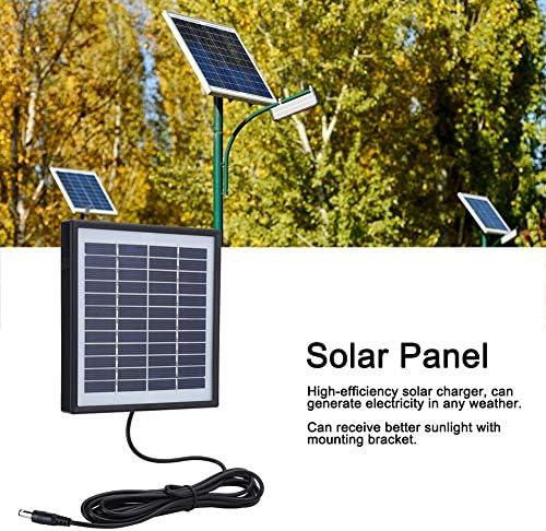 Painel solar Walfront, placa de carregamento de polissilício com fronteira para acampamento ao ar livre, painéis solares
