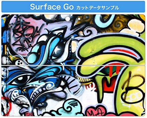 capa de decalque de igsticker para o Microsoft Surface Go/Go 2 Ultra Thin Protective Body Skins 005009 Ilustração Caractere monstro